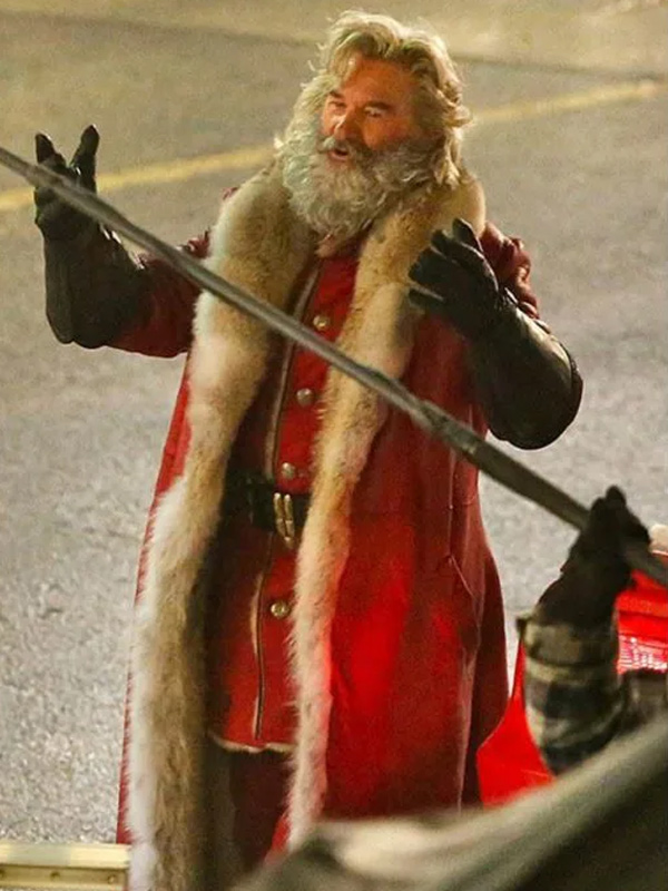Kurt Russell The Christmas Chronicles Santa Claus Red Coat