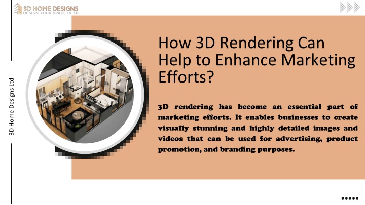 How 3D Rendering Can Help to Enhance Marketing Efforts?