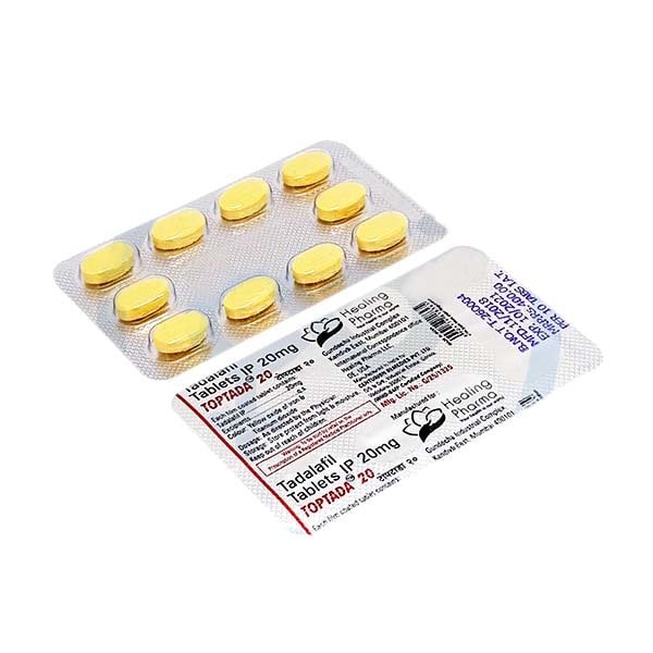 Buy Toptada 20 Mg (Tadalafil)【 20% OFF - USA】Online- Pharmacy Villa