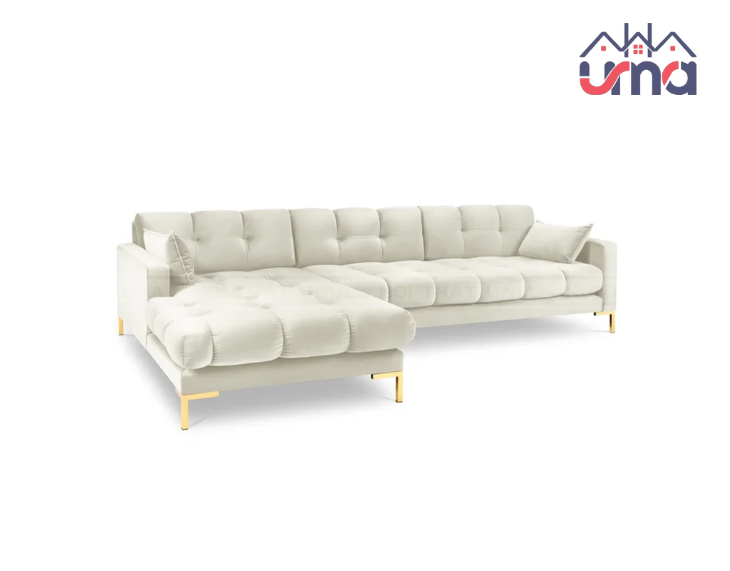 Sofa Góc Bọc Nệm Sang Trọng SF064 - Nội Thất UMA