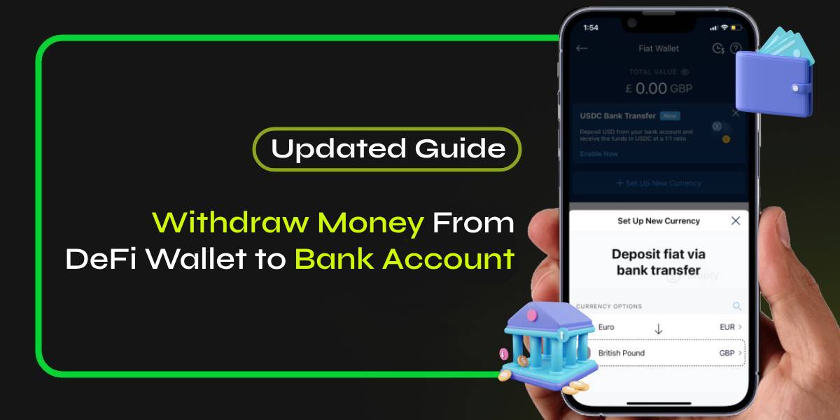 How to Withdraw Money From DeFi Wallet to Bank Account