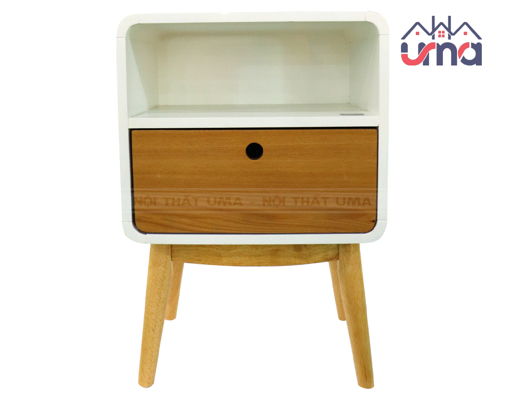 Tủ Đầu Giường Phòng Ngủ 2 Tầng Cổ Điển TDG019 - UMA